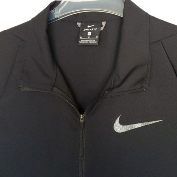NIKE Dri Fit Team Woven Black Training Jacket 928010-010 - Small - Picture 3 of 5